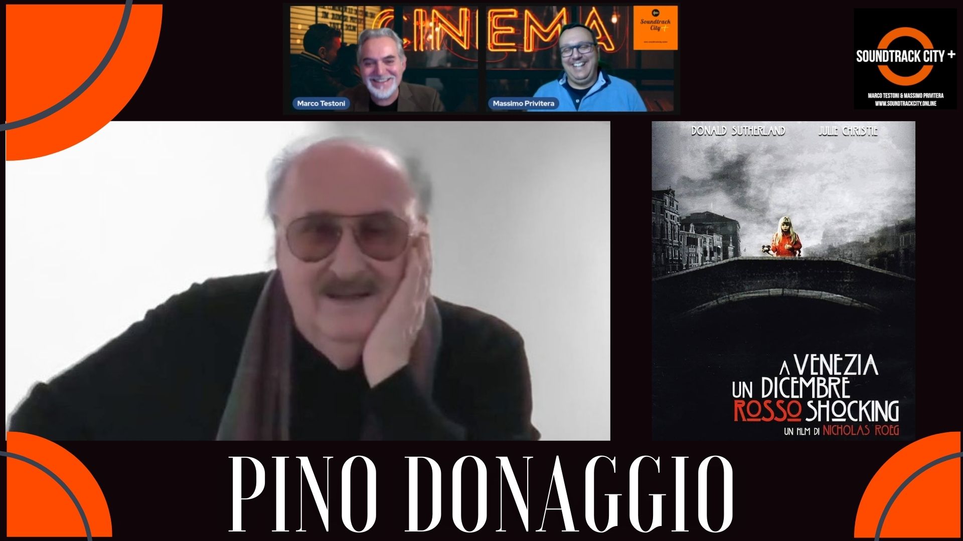locandina soundtrack city plus pino donaggio ultima intervista