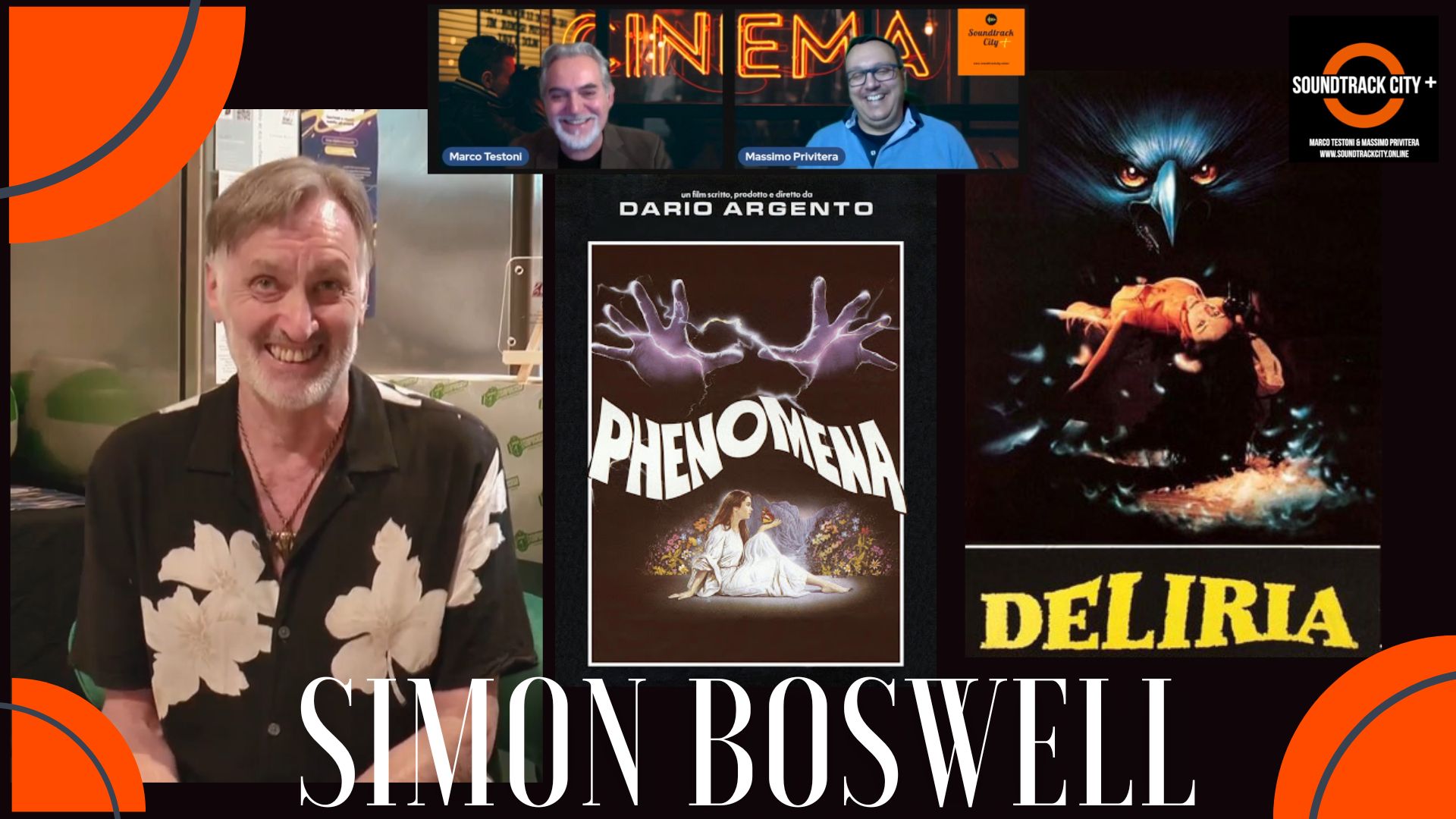 locandina soundtrack city plus simon boswell