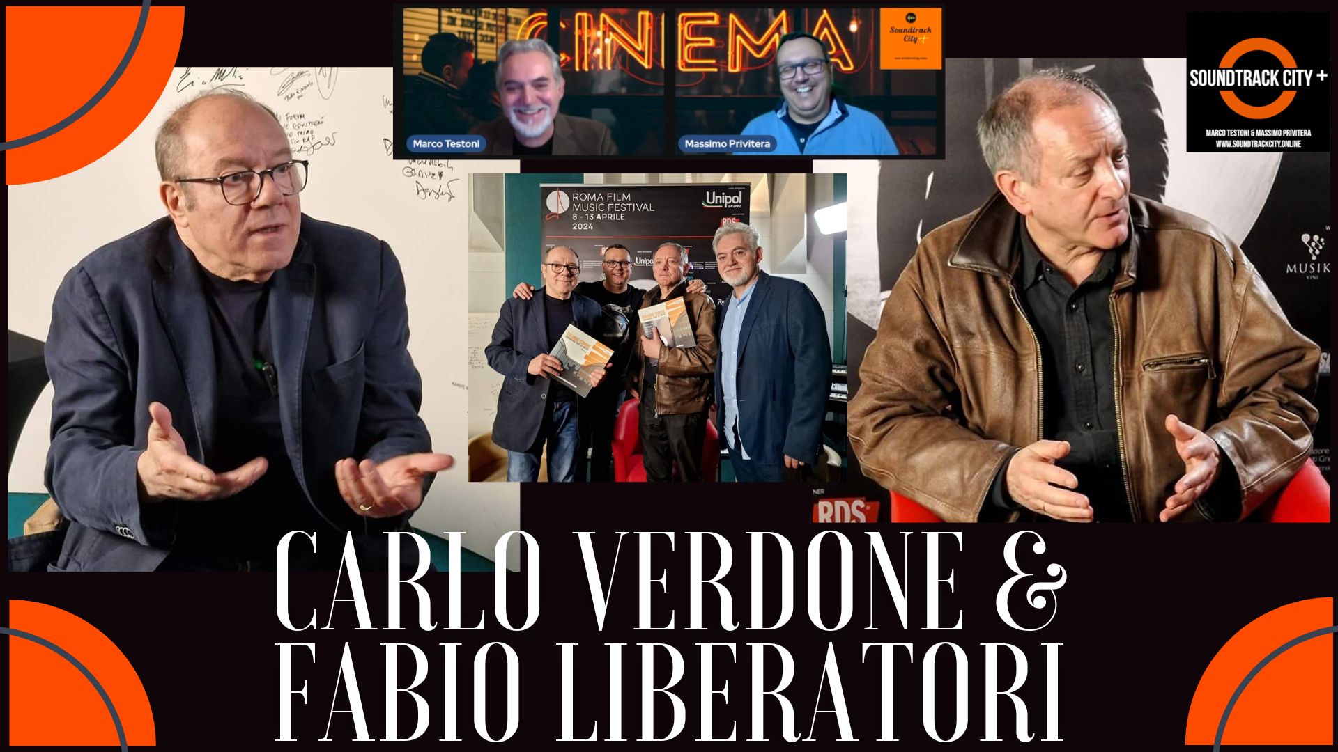 locandina soundtrack city plus verdone liberatori
