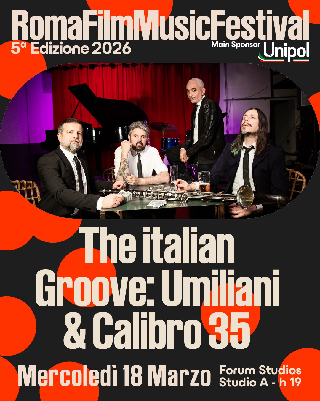 ColonneSonore.Net locandina talk calibro 35 rfmf 2026