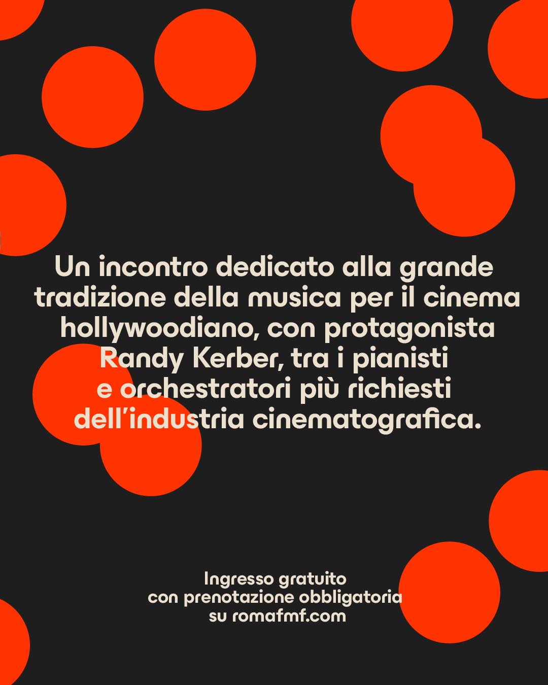 ColonneSonore.Net locandina talk randy kerber rfmf 2026 2
