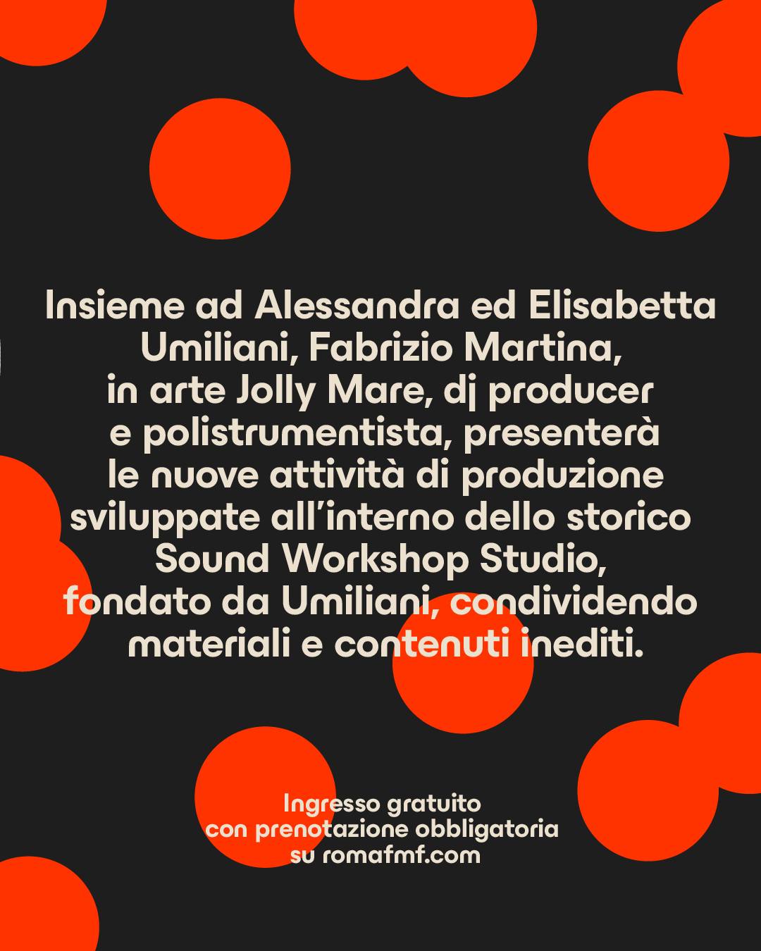 ColonneSonore.Net locandina talk suoni umiliani rfmf 2026 1