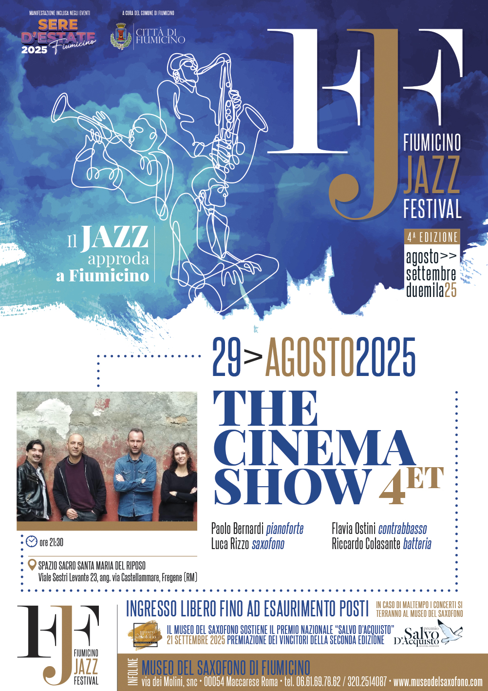 ColonneSonore.Net locandina the cinema show jazz