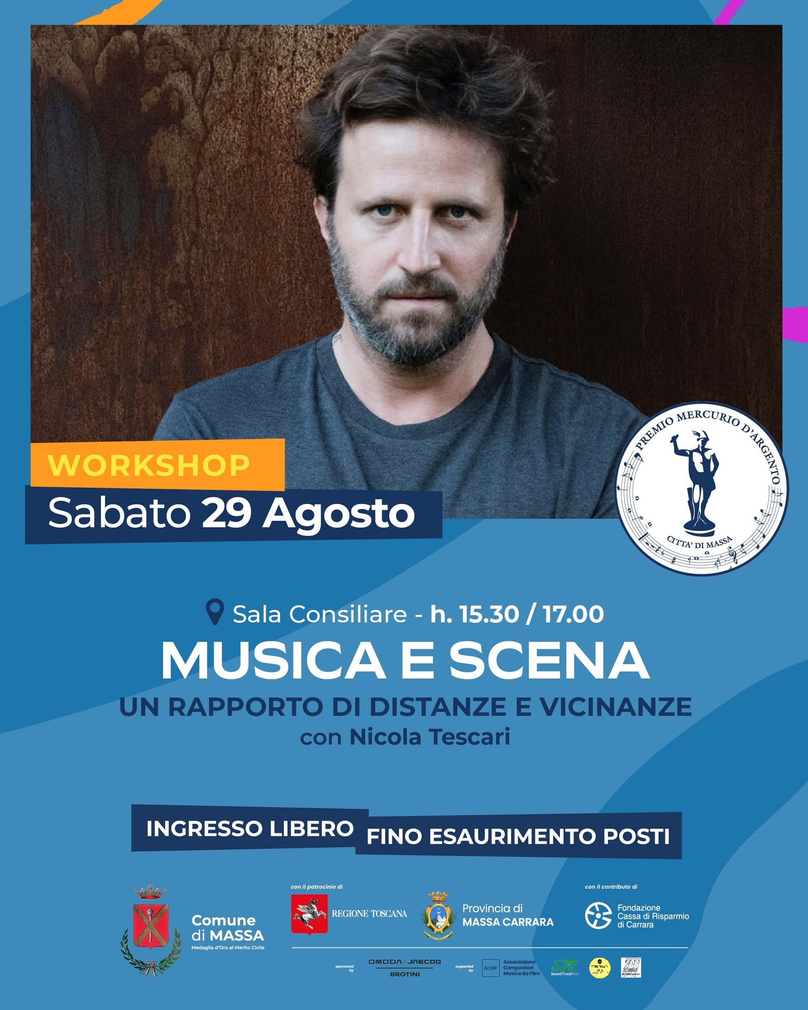 locandina worshop concerti programma mercurio 2026 1