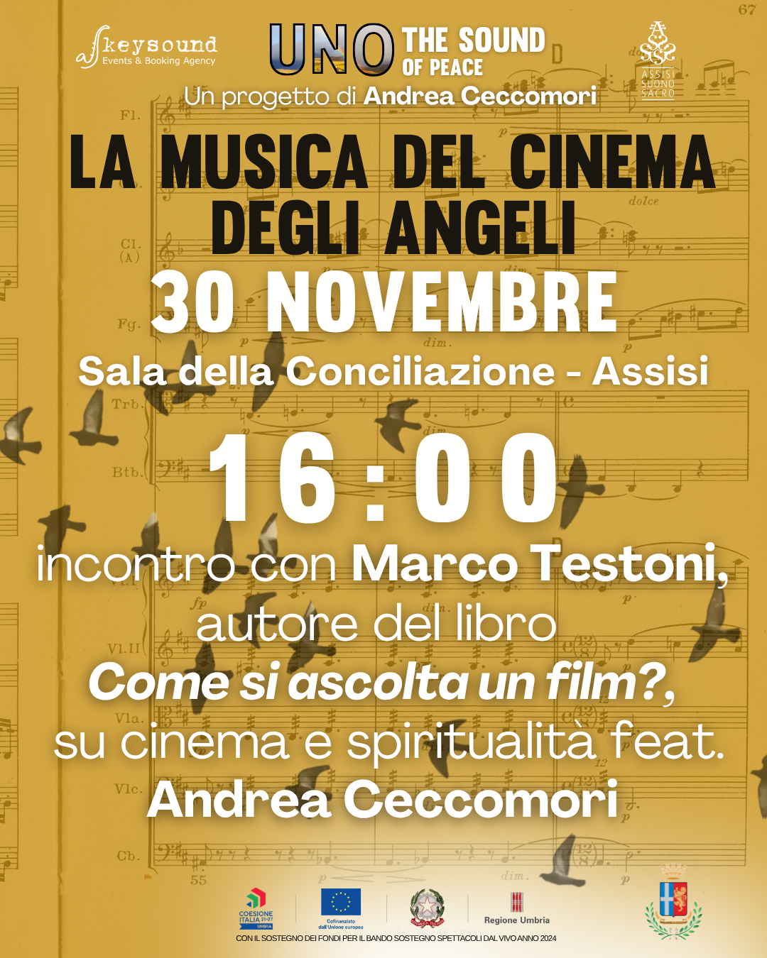 ColonneSonore.Net locandine marco testoni sound of peace tour 2