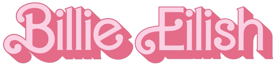 logo billie eilish barbie