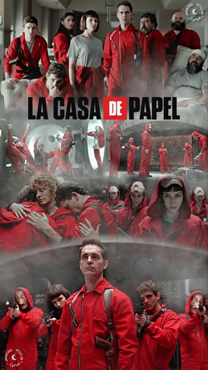 locandina casa de papel