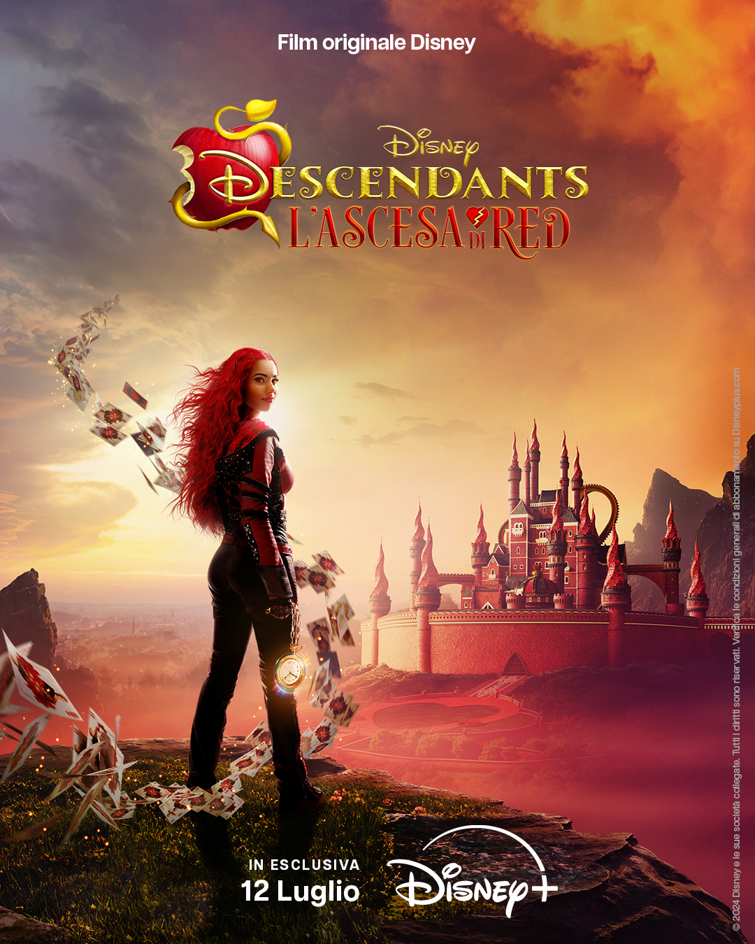 locandina descendants red
