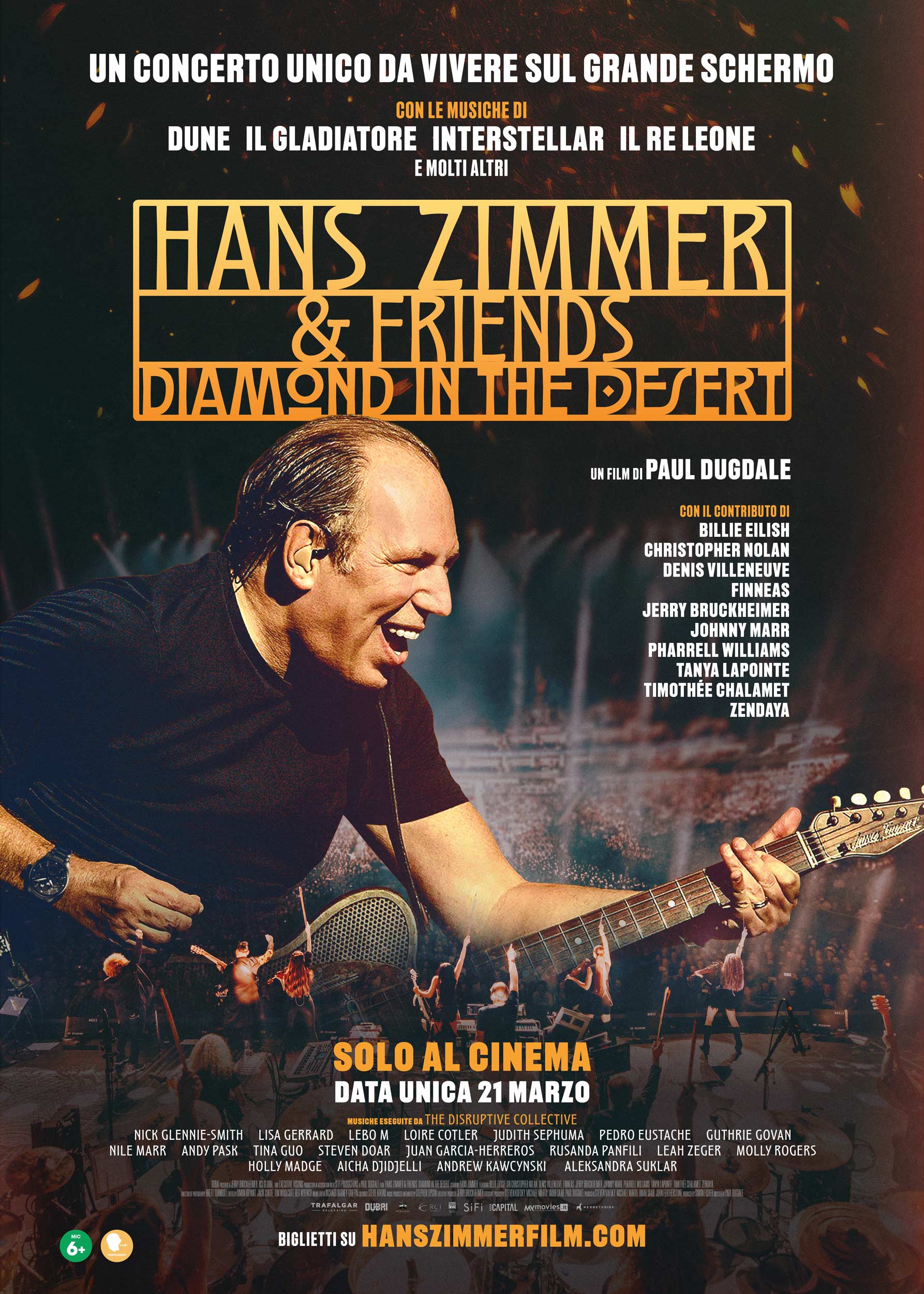 ColonneSonore.Net locandina hans zimmer friends desert concert