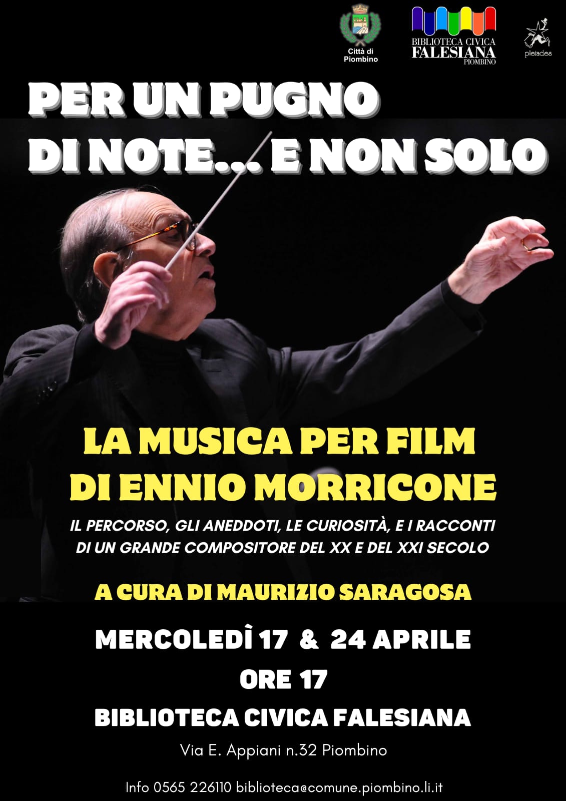 locandina per un pugno di note saragosa