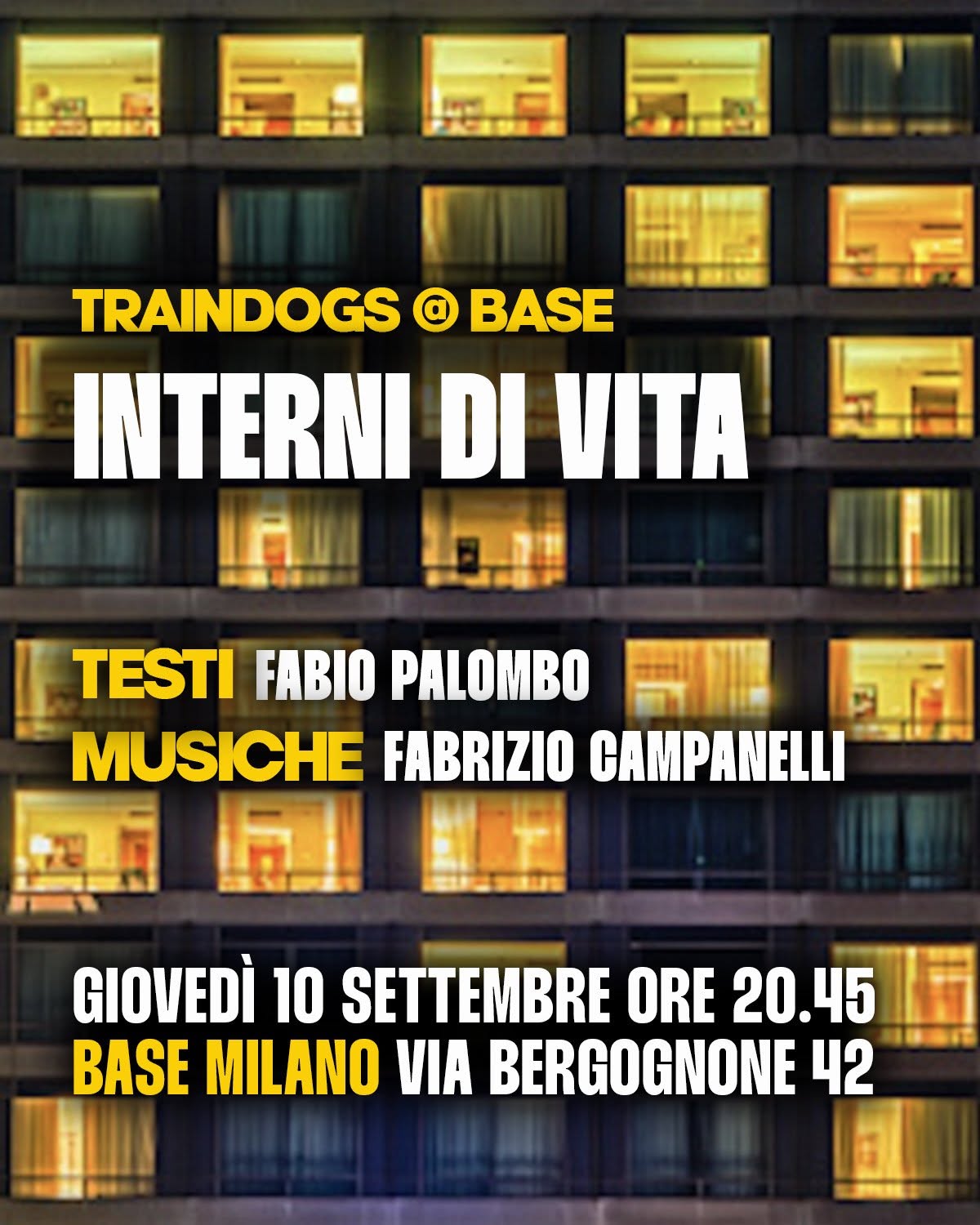 ColonneSonore.Net locandina traingogs campanelli milano