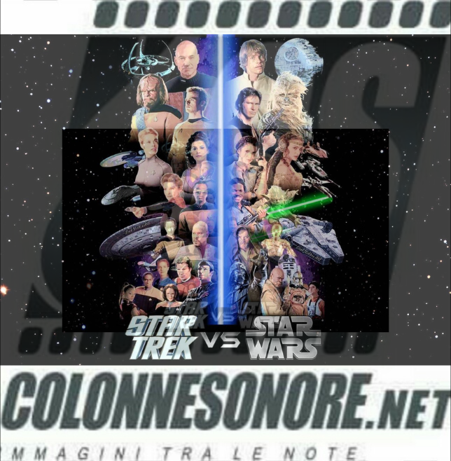ColonneSonore.Net logo CS star wars vs star trek