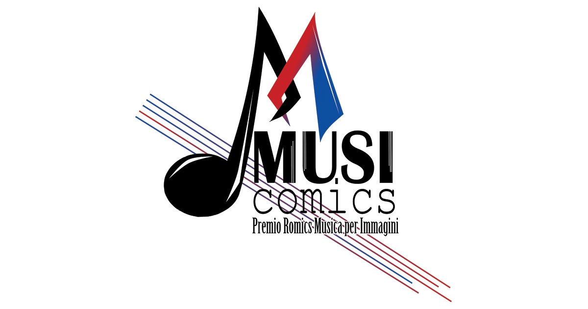logo musicomics premio romics musica per immagini