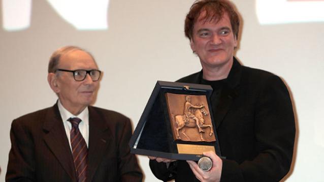 Ennio Morricone e Quentin Tarantino